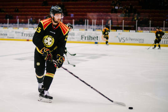 Brynäs Simon Bertilsson före kvartsfinal 4 i