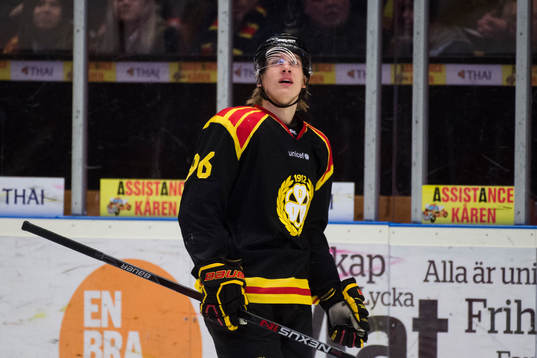 Brynäs Oskar Lindblom deppar