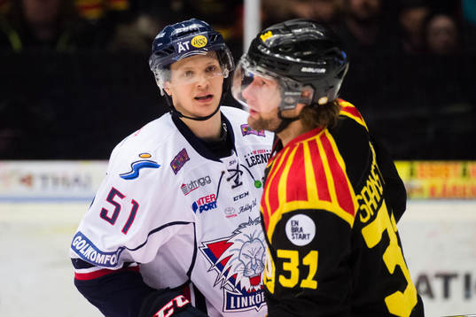 Linköpings Kristian Näkyvä och Brynäs Jonathan