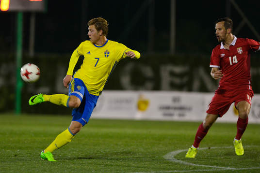 ALEXANDER FRANSSON (7 SWEDEN) KICK WITH HEEL