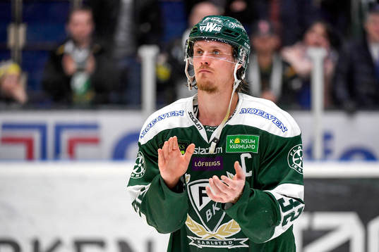 Färjestads Magnus Nygren deppar