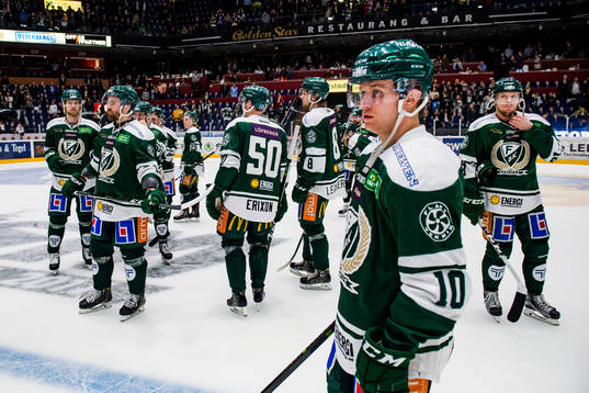Färjestads spelare deppar