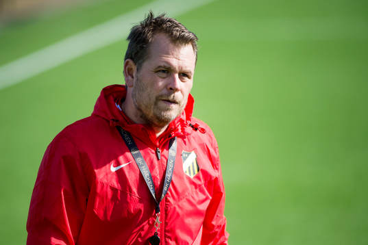 Häckens tränare Mikael Stahre