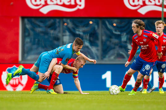 Nordsjällands Martin Frese och Helsingborgs Peter Larsson