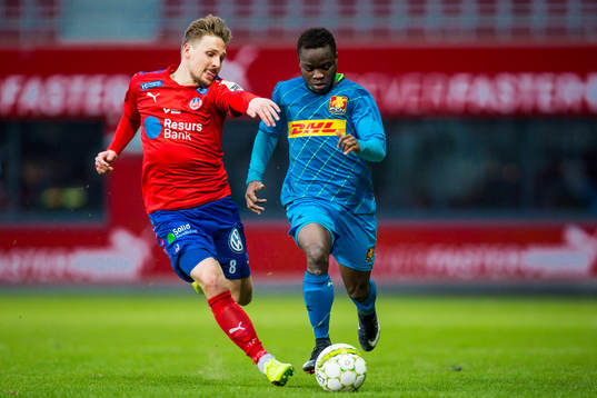 Helsingborgs Martin Christensen och Nordsjällands Collin