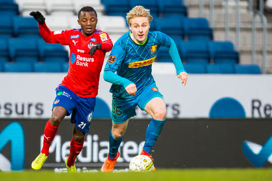 Helsingborgs Monday Samuel och Nordsjällands Victor Nelsson