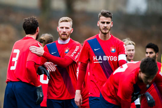 Örgrytes Johan Elmander, Fredrik Björck och Johan Hammar
