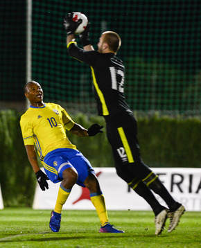 VANJA MILINKOVIC-SAVIC (12 SERBIA) STOP A BALL