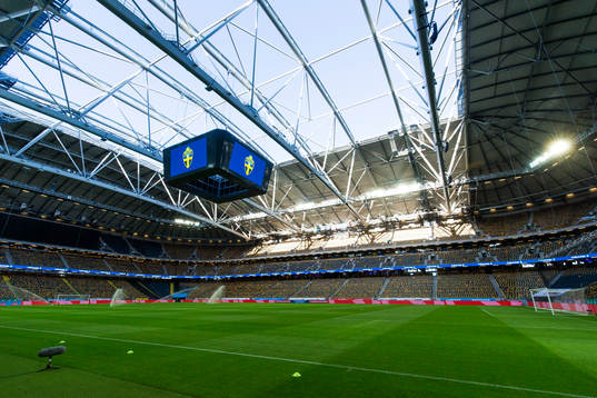 Öppet tak på Friends Arena