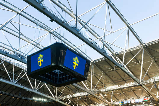 Öppet tak på Friends Arena