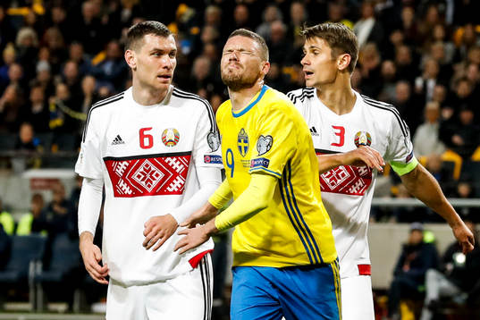 Sveriges Marcus Berg deppar