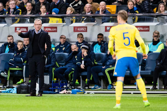 Sveriges förbundskapten Janne Andersson