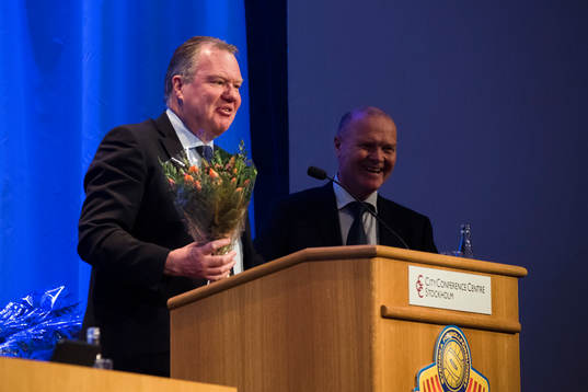 Förbundsordförande Karl-Erik Nilsson