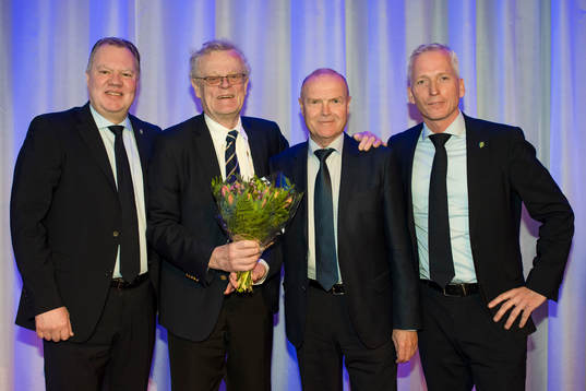 Förbundsordförande Karl-Erik Nilsson,