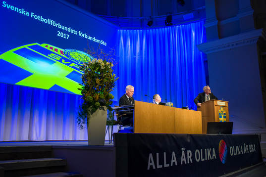 Förbundsordförande Karl-Erik Nilsson,