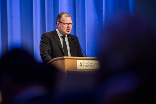 Förbundsordförande Karl-Erik Nilsson