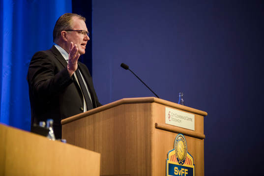 Förbundsordförande Karl-Erik Nilsson