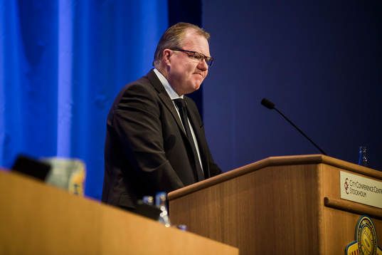 Förbundsordförande Karl-Erik Nilsson