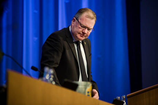Förbundsordförande Karl-Erik Nilsson
