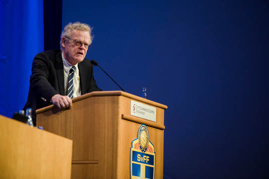 Riksidrottsförbundets ordförande och tilldagen