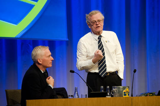 Generalsekreterare Håkan Sjöstrand och