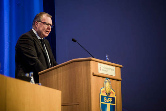 Förbundsordförande Karl-Erik Nilsson