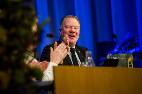 Förbundsordförande Karl-Erik Nilsson