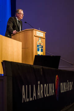 Förbundsordförande Karl-Erik Nilsson
