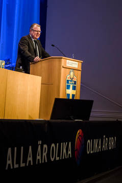Förbundsordförande Karl-Erik Nilsson