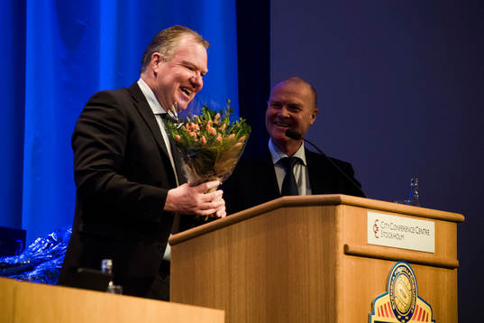 Förbundsordförande Karl-Erik Nilsson