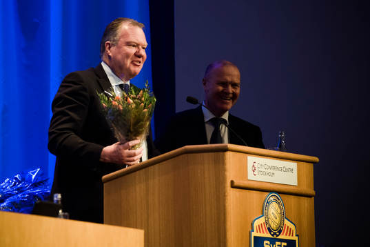 Förbundsordförande Karl-Erik Nilsson