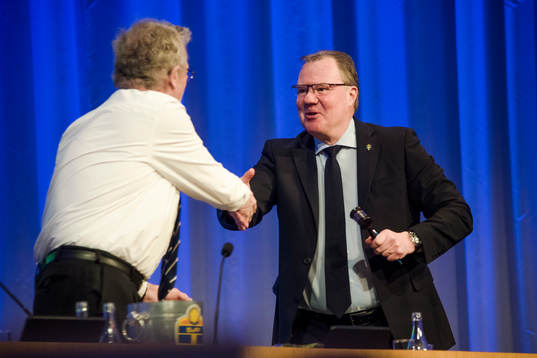 Förbundsordförande Karl-Erik Nilsson
