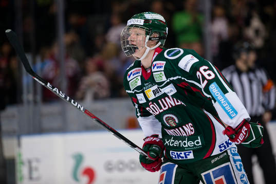 Frölundas Rasmus Dahlin glad