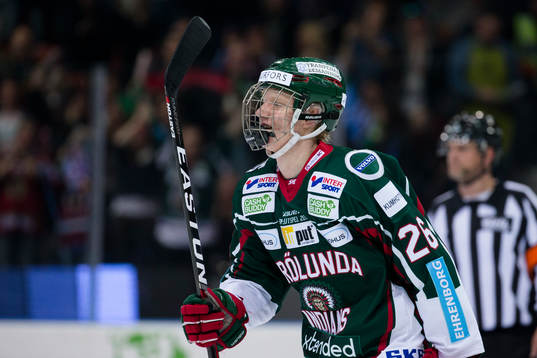 Frölundas Rasmus Dahlin glad