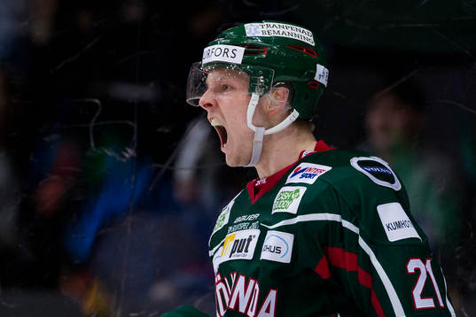 Frölundas Christoffer Ehn jublar