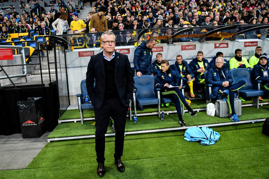 Sveriges förbundskapten Janne Andersson