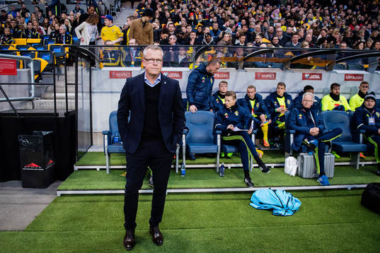 Sveriges förbundskapten Janne Andersson
