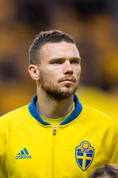 under fotbollsmatchen i VM-kvalet mellan Sverige och Belarus