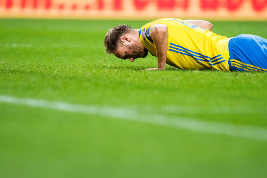 Sveriges Andreas Granqvist deppar