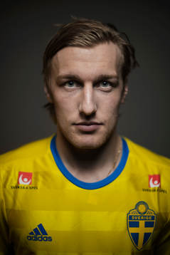 Emil Forsberg, spelare i Sveriges fotbollslandslag