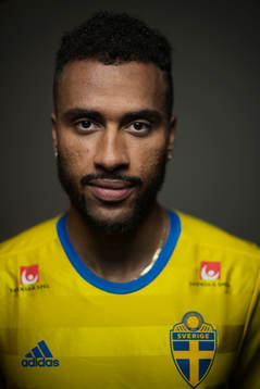 Isaac Kiese Thelin, spelare i Sveriges fotbollslandslag