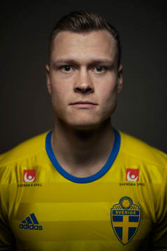 Viktor Claesson, spelare i Sveriges fotbollslandslag