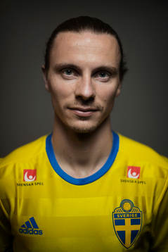 Niklas Hult, spelare i Sveriges fotbollslandslag