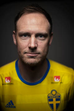 Andreas Granqvist, spelare i Sveriges fotbollslandslag