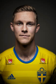 Emil Krafth, spelare i Sveriges fotbollslandslag