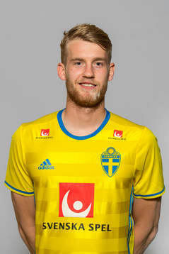 Filip Helander, spelare i Sveriges fotbollslandslag