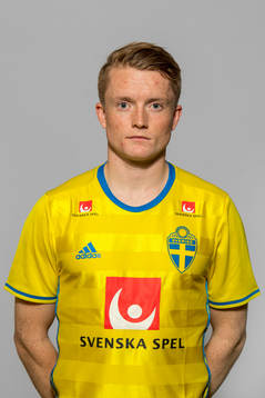 Sam Larsson, spelare i Sveriges fotbollslandslag