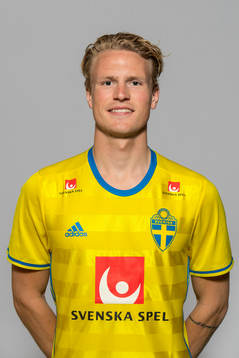 Oscar Hiljemark, spelare i Sveriges fotbollslandslag