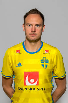 Andreas Granqvist, spelare i Sveriges fotbollslandslag