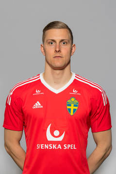 Karl-Johan Johnsson, spelare i Sveriges fotbollslandslag